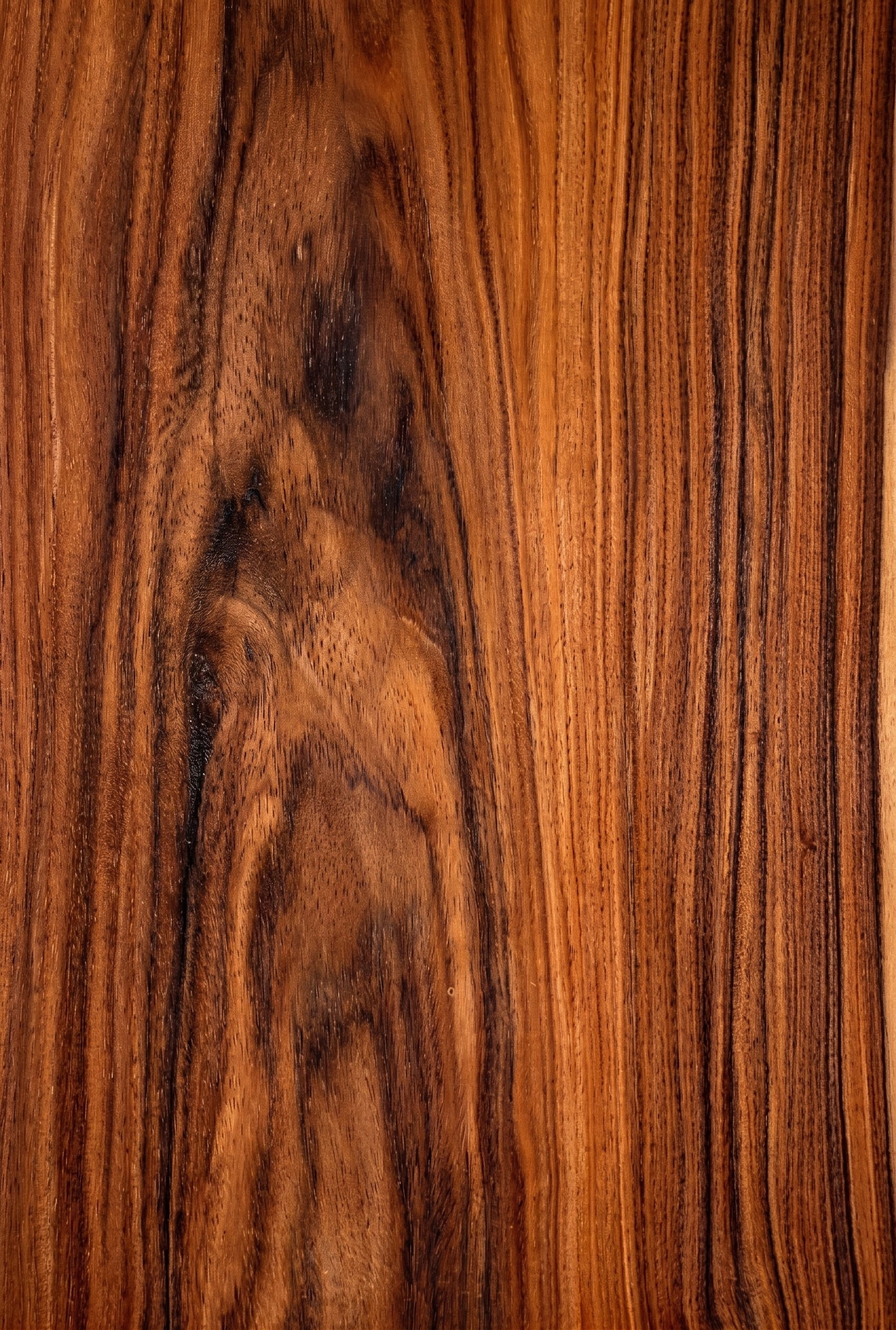 A sheet of Santos Rosewood veneer