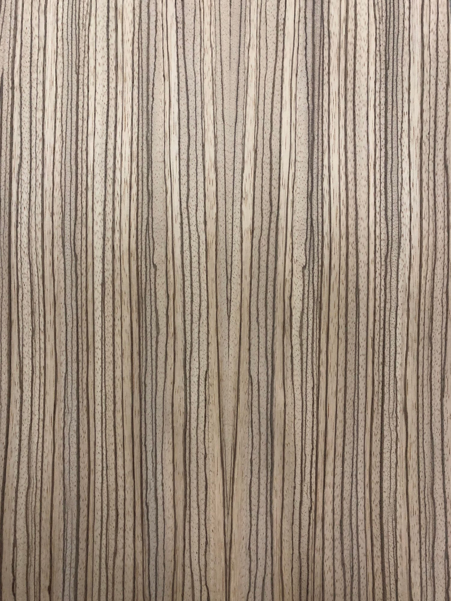 A sheet of Zebrawood veneer